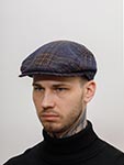Кепка WIGENS арт. 101959 IVY SLIM CAP (синий / серый)